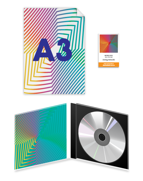 IMPRESS-Vinyl-Record-Pressing-Bundle-Jewel-Cases-A3-Posters-dl-cards