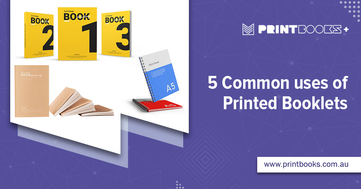 Common uses of Printed Booklets