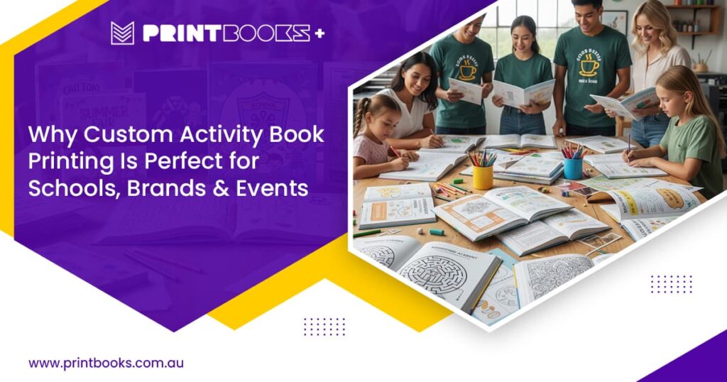Custom Activity Book Printing Is Perfect for Schools Brands Events