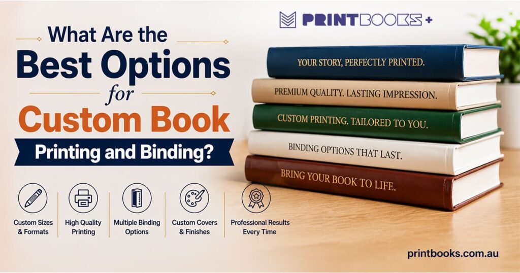 Best Options for Custom Book Printing and Binding