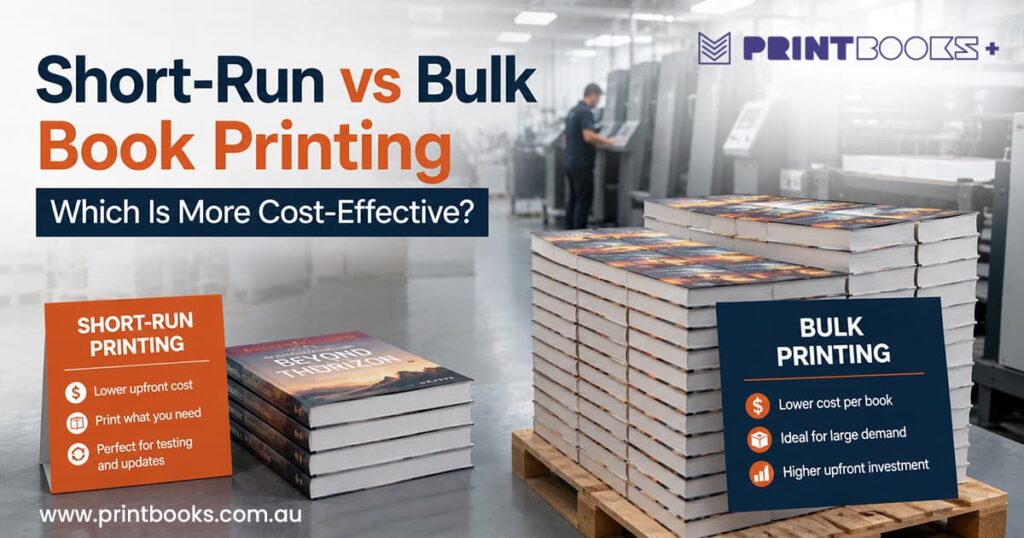 Short-Run vs Bulk Book Printing Costs