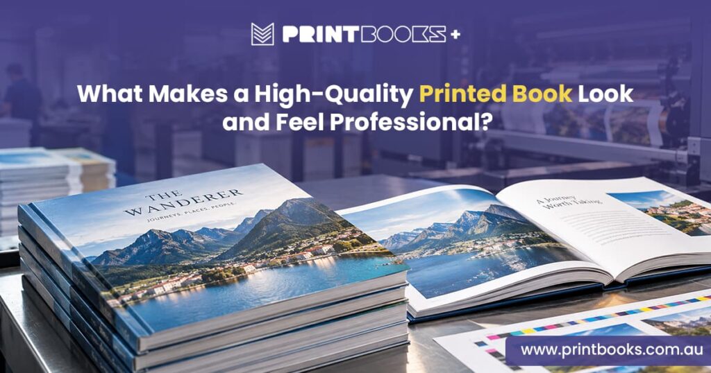 High-Quality Printed Book Look and Feel Professional